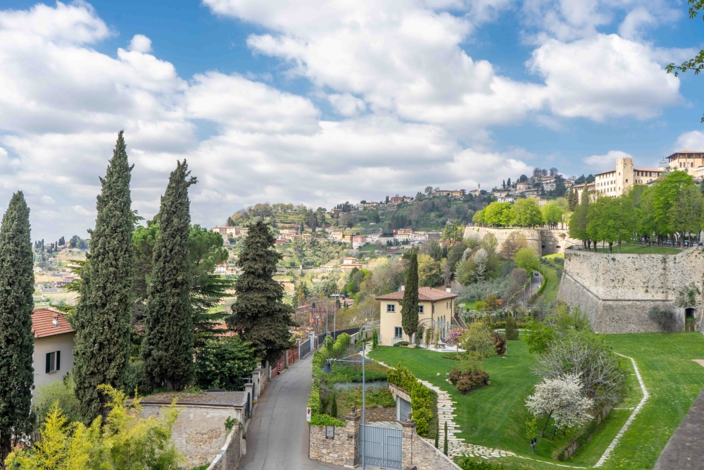 Bergamo uitzicht