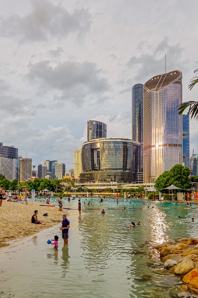 Brisbane city beach