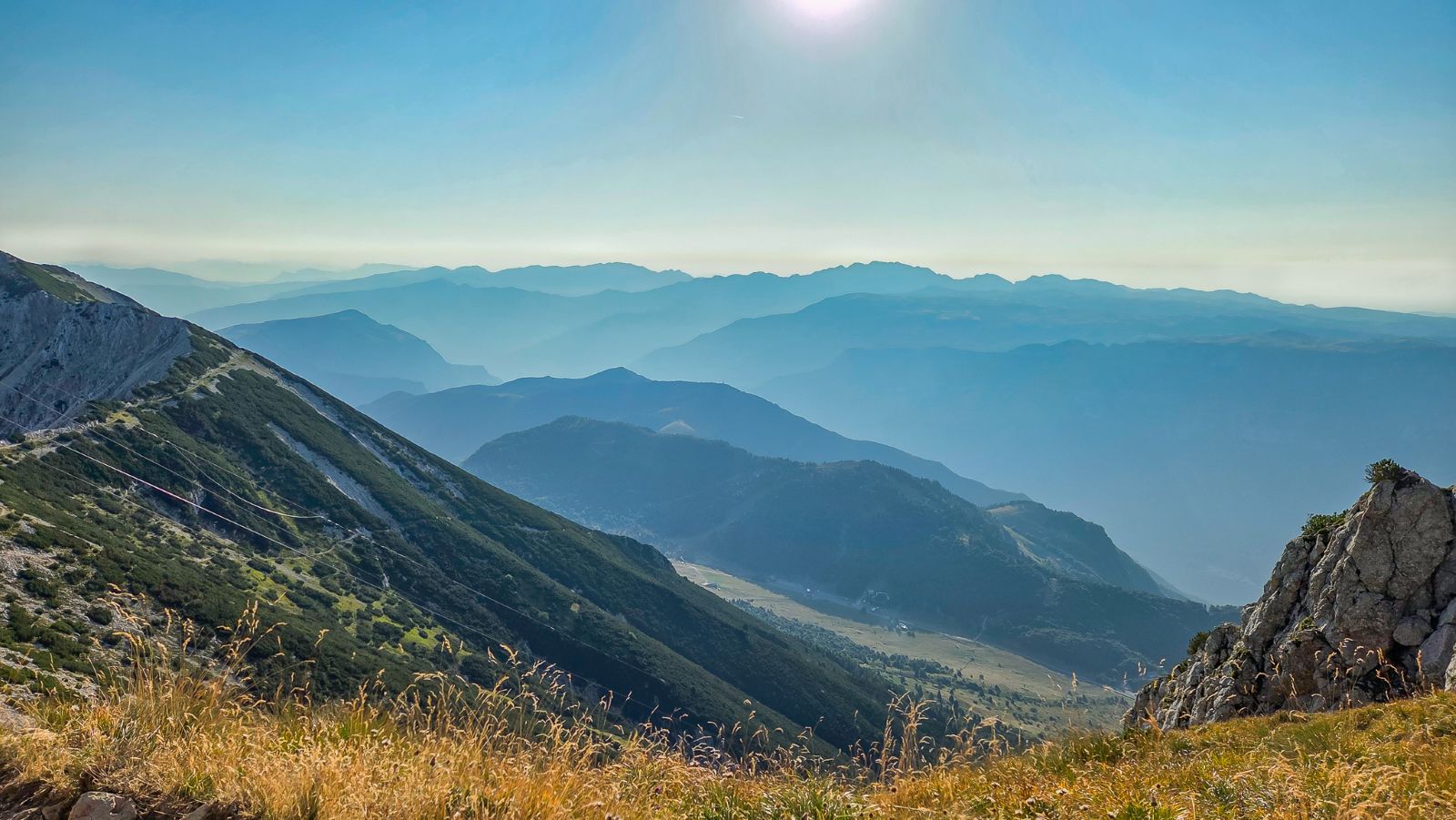 Monte Baldo view Uitzicht vanaf de Monte Baldo